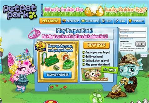 Petpet Park - Free Online Game for Kids