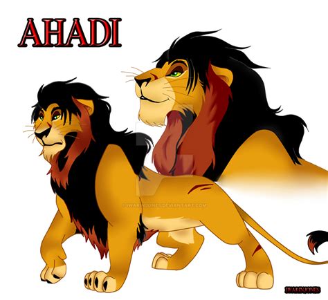 King Ahadi by IwarinJones on DeviantArt