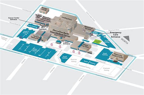 Mercy Hospital OKC Campus Map