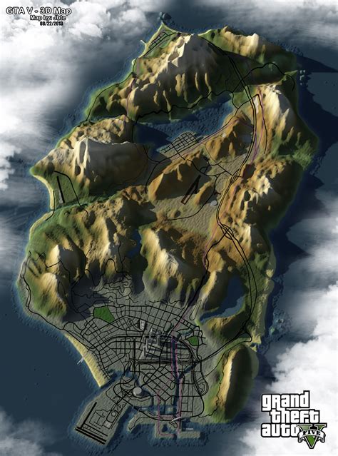 Topography of GTA V San Andreas | Grand theft auto artwork, Cityscape, Gta