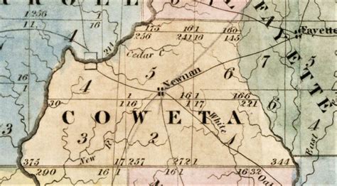 Coweta County, Georgia | Map, Coweta, Living history