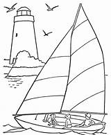 Sailboat Coloring Page  Home sketch template