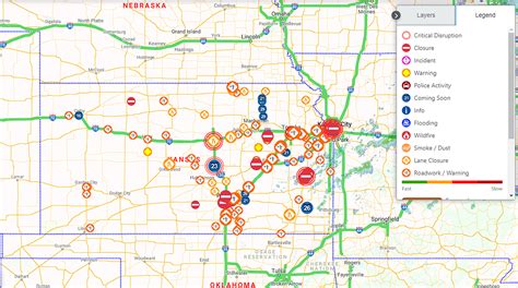 Kansas Department Of Transportation Road Conditions Map - Transport ...