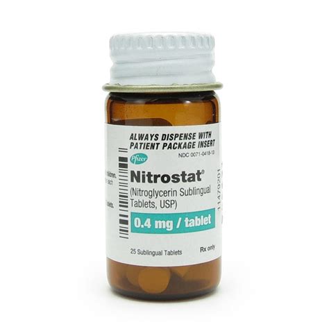 Nitrostat 50mg Ampoules - Rosheta United Arab Emirates