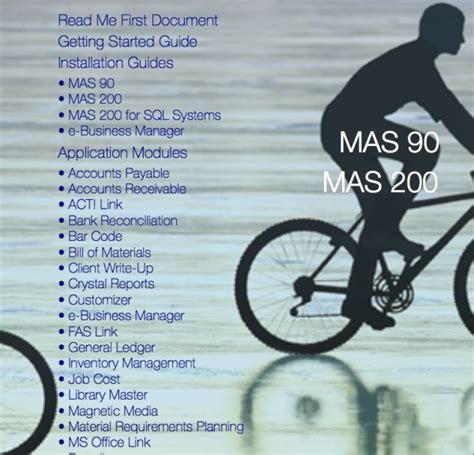 Sage MAS 90 and MAS 200 Manuals Online