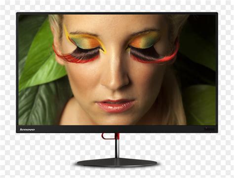 Colour Vision Lenovo ThinkVision IPS Panel 1080p Computer Monitors Display Resolution PNG Image ...