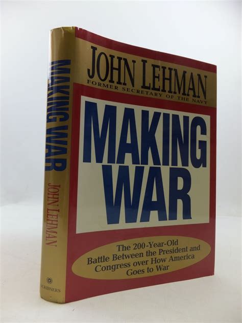 Stella & Rose's Books : MAKING WAR Written By John Lehman, STOCK CODE ...