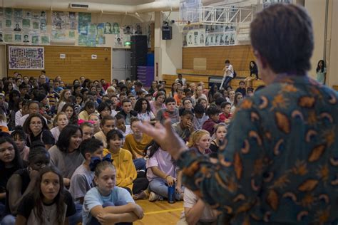 DVIDS - Images - U.S. Marines volunteer at Lester Middle School [Image ...