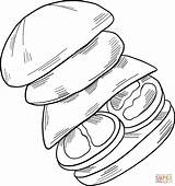 Hamburger coloring page  Free Printable Coloring Pages sketch template