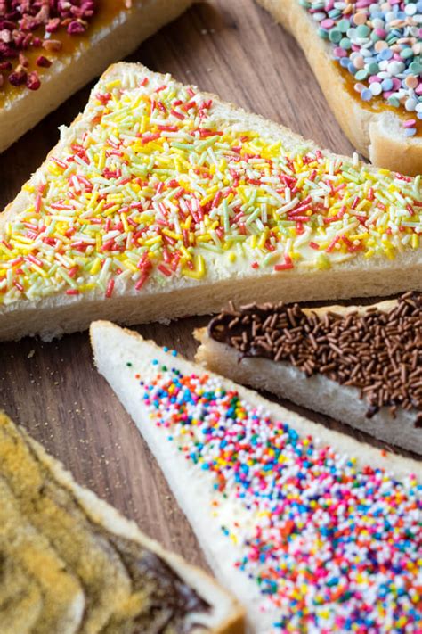 6 Fairy Bread Ideas (hagelslag) - Sprinkles on Toast | The Worktop