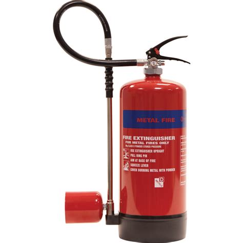 Moyne Roberts Dry Powder Fire Extinguisher, Class D, 9kg 02110309 | Cromwell Tools