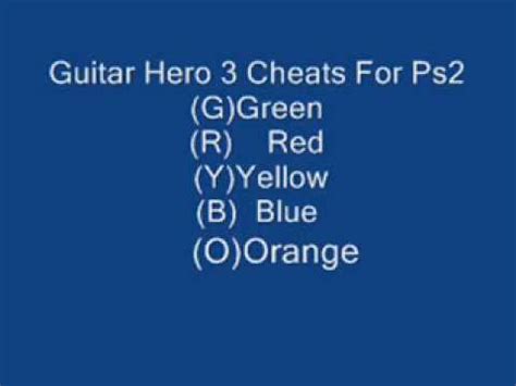 Ps2 guitar hero 3 cheats - lasopatrading