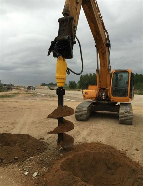 Augur Attachment - Augur Attachments for Excavators