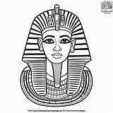King Tut Coloring Pages sketch template