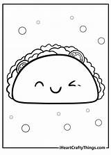25 Taco Coloring Pages Printable Free PDF For Kids sketch template