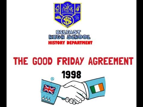 THE GOOD FRIDAY AGREEMENT 1998 - YouTube