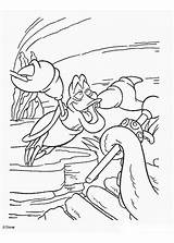 Sebastian The Crab Coloring Pages sketch template