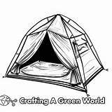Tent Coloring Pages  Free & Printable sketch template