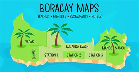 5 Detailed Boracay Maps To Help You Navigate The Island