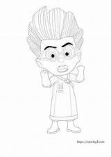 Pj Masks Romeo Coloring Pages  2 Free Sheets 2021 sketch template
