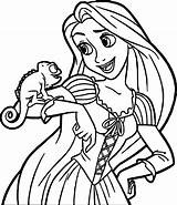 Disney Tangled Coloring Pages Printable sketch template