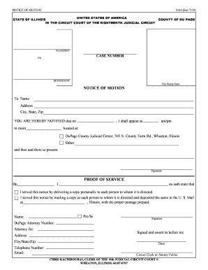 Dupage County Court Forms - Fill Online, Printable, Fillable, Blank ...