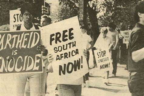 Looking Back: In Washington, D.C., Activists Campaigned to End Apartheid | GW Today | The George ...