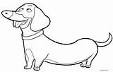 Weiner Dog Coloring Page At GetColoringscom  Free Printable Colorings sketch template