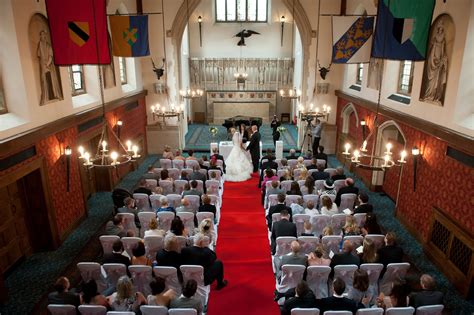 Wedding Ceremony at Poles Hall, Hanbury Manor, Ware, Hertfordshire, UK. . Originally the chapel ...