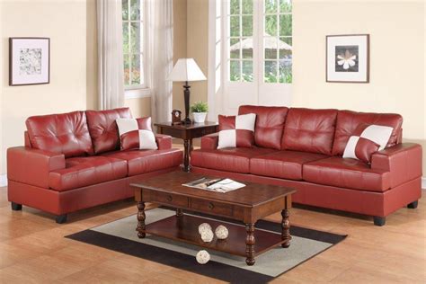 2024 Best of Burgundy Leather Sofa Sets