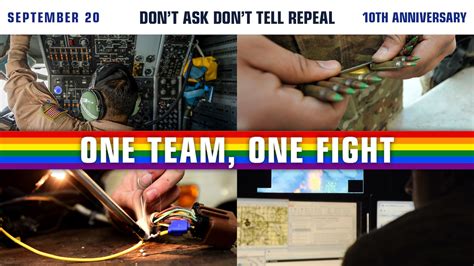 COMMENTARY: 10th Anniversary of Don't Ask Don't Tell Repeal > Tinker Air Force Base > Article ...