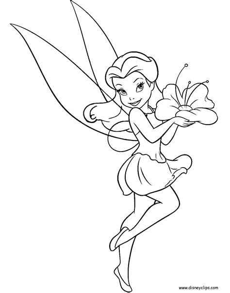 15+ Free printable disney fairy coloring pages ideas in 2021