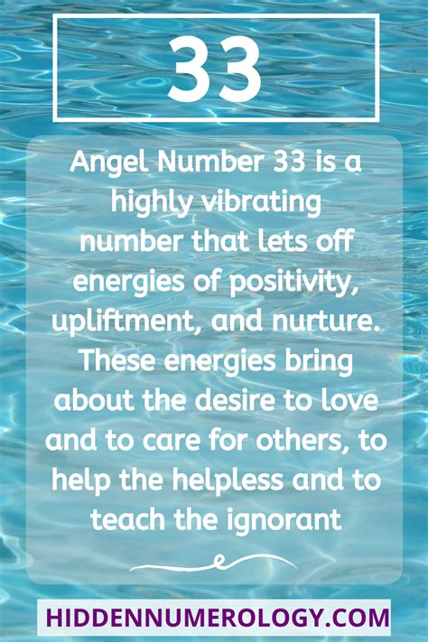 Angel Number 33 and its Meanings | 33 angel number, Best positive ...