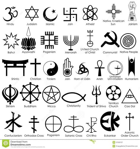 Religious Symbols | Religious symbols, Symbolic tattoos, Ancient symbols