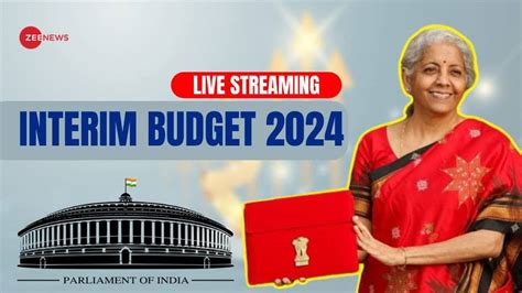 Union Budget 2024-25 LIVE Streaming: When And Where To Watch Interim ...