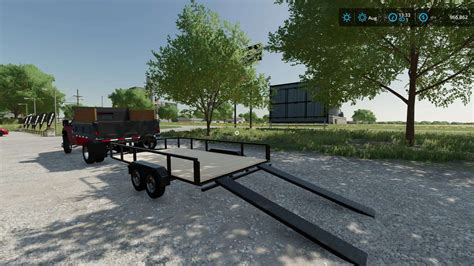 14x8 Ft Trailer v1.0 FS22 - Farming Simulator 22 Mod | FS22 mod