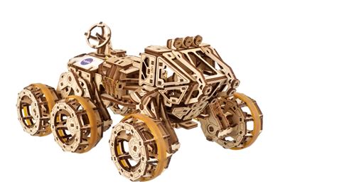 Ugears DIY 3D model kit Manned Mars Rover
