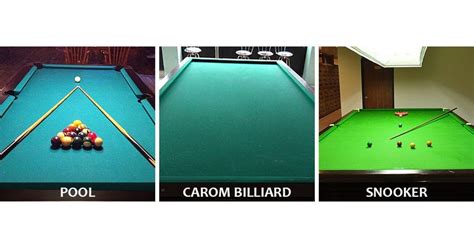 Billiards vs Pool vs Snooker: Understand the 4 key differences