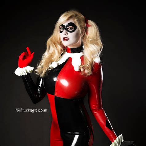 Harley Quinn Complete Latex Cosplay Costume: Pieces Available ...