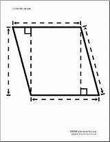 Coloring Page Parallelogram – Abcteach sketch template