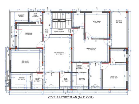 Apartment Floor Plan Cad File Downlood - 1 : Blocks are collected in one file that are made in ...