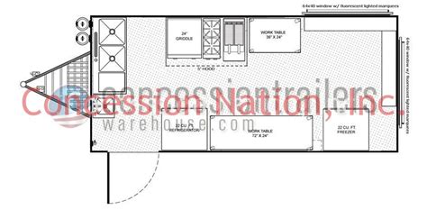 Floor Plans - Concession Trailers | concession Nation