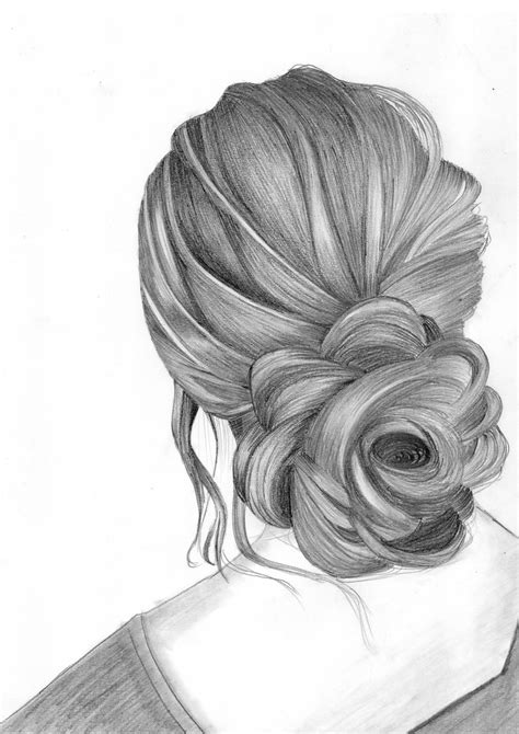 Woman Hair Sketch