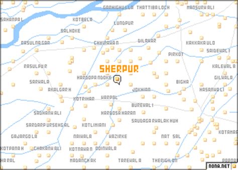 Sherpur (Pakistan) map - nona.net