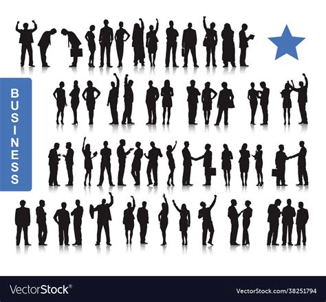 Business people Royalty Free Vector Image - VectorStock