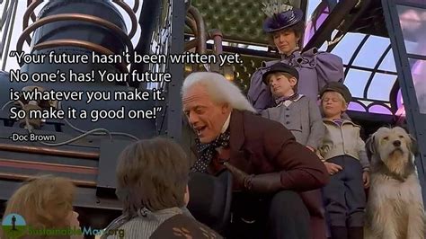 Doc Brown. | Doc brown, Quotes by famous people, Back to the future