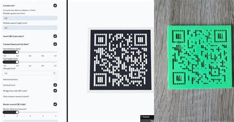 3D QR-Code Generator par pedRamezani | Téléchargez gratuitement un modèle STL | Printables.com