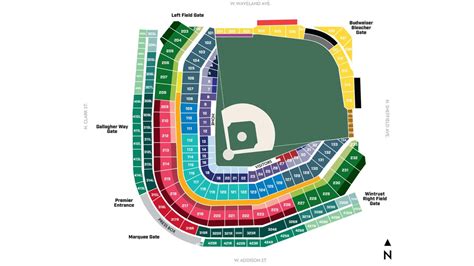 Wrigley Field Seating Map With Seat Numbers | Brokeasshome.com