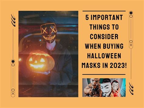 5 Important Things to Consider When Buying Halloween Masks in 2023 ...