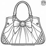 Designer Bags Coloring Pages sketch template